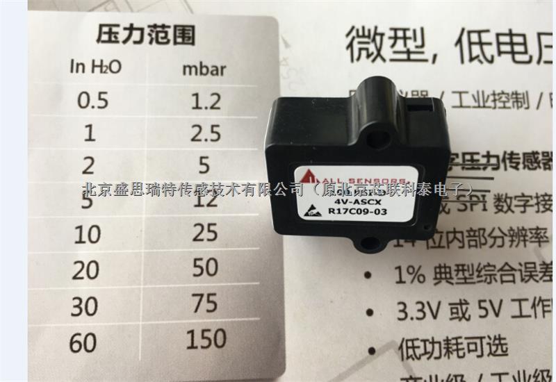 All Sensors睡眠呼吸MAMP高等級壓力傳感器5 INCH-G-P4V-MIN -5盡在買賣IC網(wǎng)